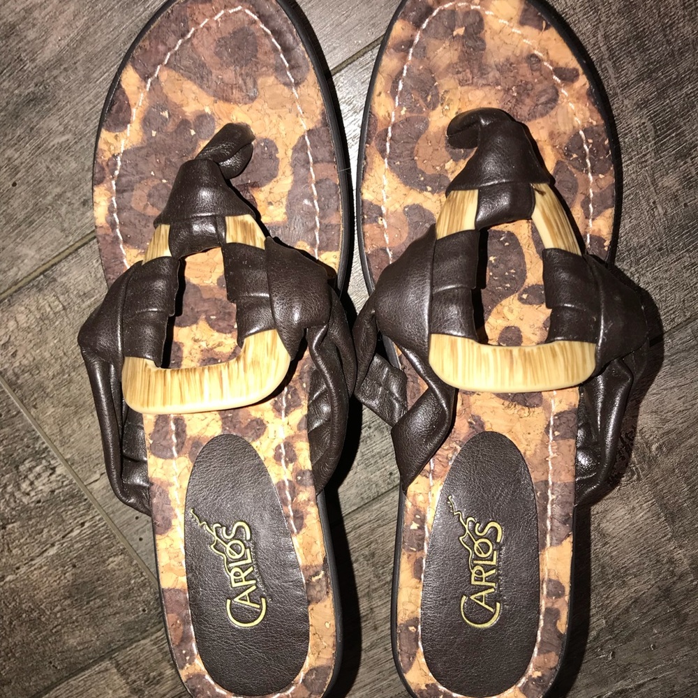 Carlos Wedge Sandals
